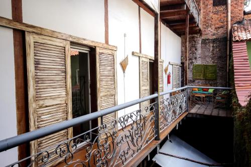 Pousada Portas da Amazôniaにあるバルコニーまたはテラス