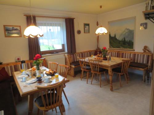 Posezení v ubytování Gästehaus Scharler