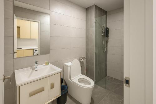 Ένα μπάνιο στο Majestic Imperial Suites KLCC