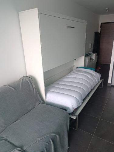 Llit o llits en una habitació de Super emplacement à Calvi