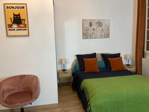 AQUA TERRA-Studio Cozy-Aix Historic Center- SMART TV-WIFI