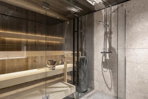 Koupelna v ubytování Break Sokos Hotel Himos