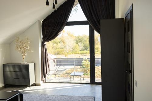 Η κουζίνα ή μικρή κουζίνα στο Маєток Боромицький