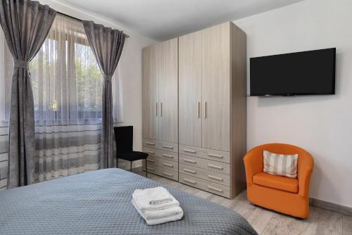 Katil atau katil-katil dalam bilik di Bnb anima