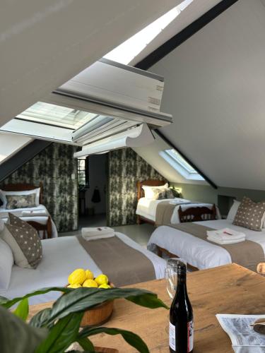 Χώρος καθιστικού στο Vogelsang Loft