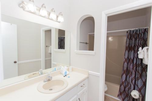 Koupelna v ubytování 16 Chateau