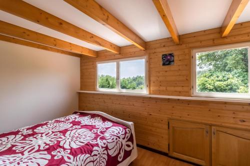 Postel nebo postele na pokoji v ubytování Gite Le Pitai Perigord Noir