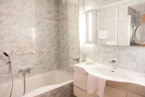 Ένα μπάνιο στο Gasthof Hotel Moser