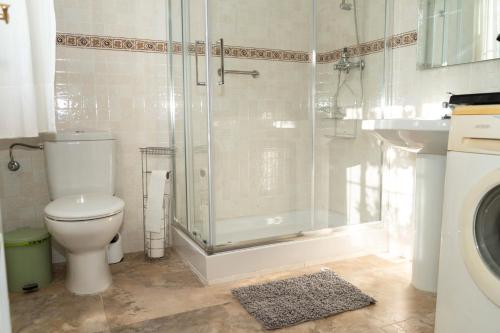 Koupelna v ubytování La Esperanza Rural Tourist