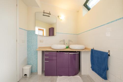 Et badeværelse på Casa Serenella