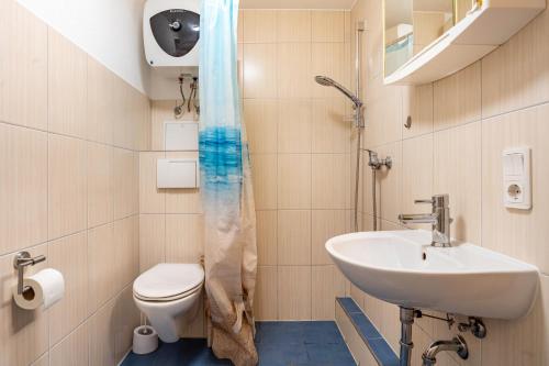 Ένα μπάνιο στο Bungalow zum Leuchturm, Bgl 20