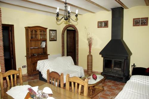 Postel nebo postele na pokoji v ubytování Rural Fábrica del Azúcar 1