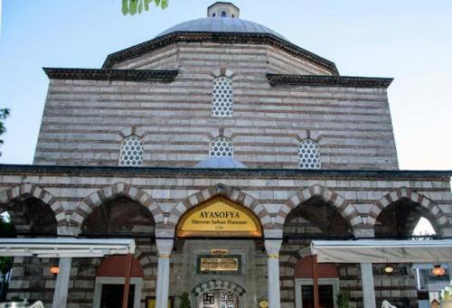 a building with rabbits on the top of it at Hotel Empress Zoe in Istanbul