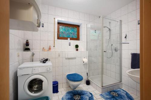 Koupelna v ubytování Ferienwohnung Brockmann