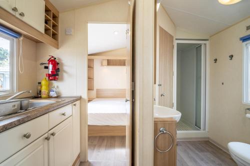 Koupelna v ubytování Chez Claude