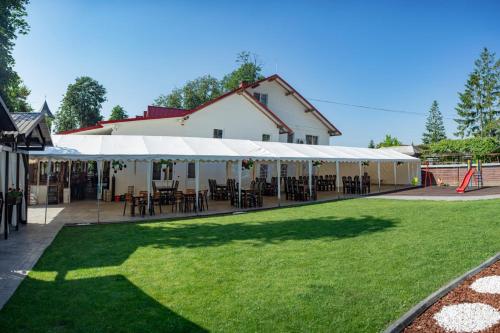 Κήπος έξω από το Pensiunea Tarancuta Radauti