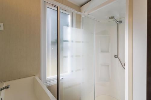 Koupelna v ubytování Mobilhome Le Panoramique