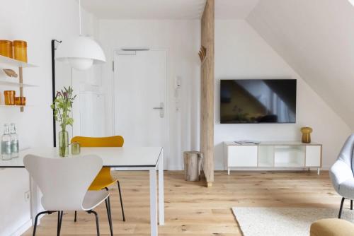 Posezení v ubytování Strandroggen