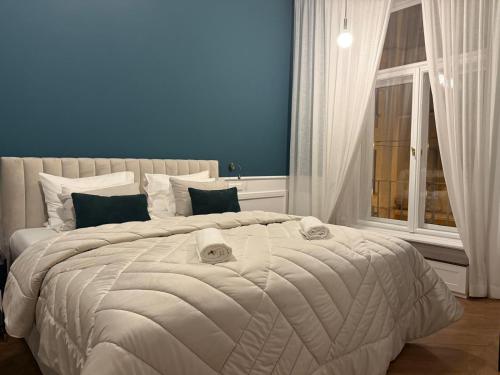 Ένα ή περισσότερα κρεβάτια σε δωμάτιο στο Luxury Dream Bestern