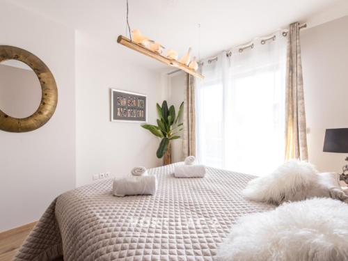 En eller flere senge i et værelse på Port-Lac 1 & 2 - Lac D'Annecy