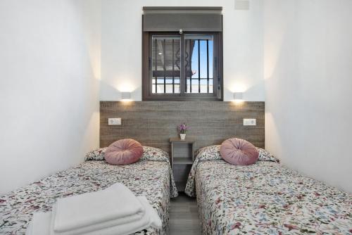 Ένα ή περισσότερα κρεβάτια σε δωμάτιο στο Villa Soleva