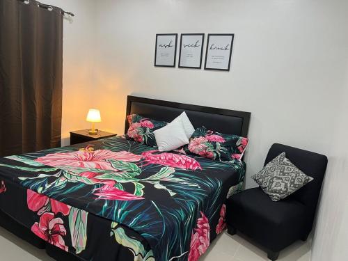 Postel nebo postele na pokoji v ubytování H - Haven 3 Bedroom House