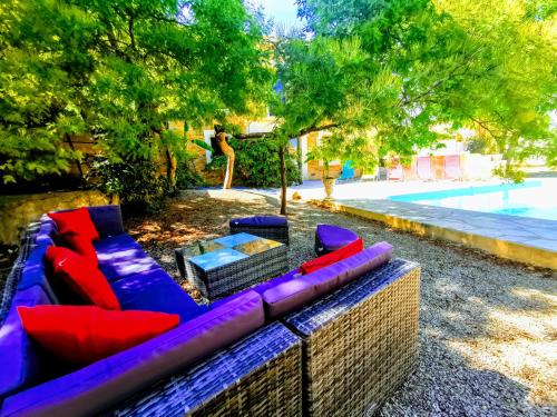 The swimming pool at or close to Villa Napoléon