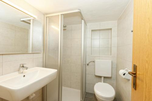 Koupelna v ubytování Oberhöher Apt Talblick