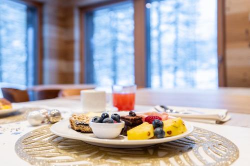 Comida en o cerca de este chalet de montaña