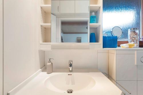 Koupelna v ubytování Zur Ankegass