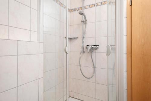 Koupelna v ubytování Haus Jacqueline