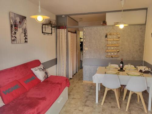 Posezení v ubytování Superdévoluy Les Issarts