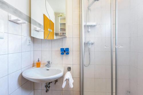 Koupelna v ubytování Gode Sünn