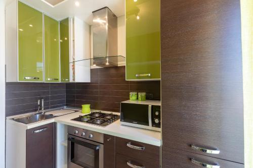 Dapur atau dapur kecil di Casa Vacanze Porto Torres