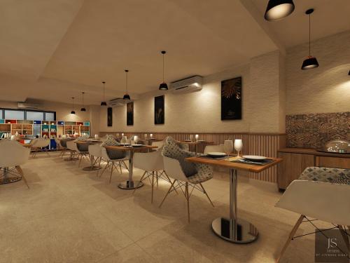 Un lugar para sentarse en Zone by The Park New Market Kolkata