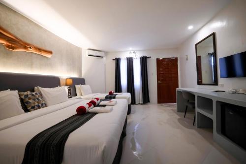 Μια τηλεόραση ή/και κέντρο ψυχαγωγίας στο El Fuego Boracay