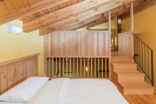 Postel nebo postele na pokoji v ubytování Civico 13