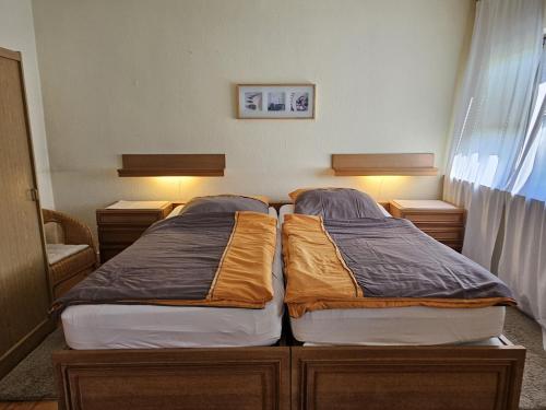 Katil atau katil-katil dalam bilik di Haus Wiesenblick