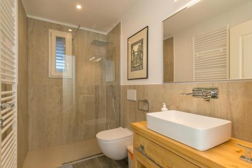 Koupelna v ubytování Casa Carolina