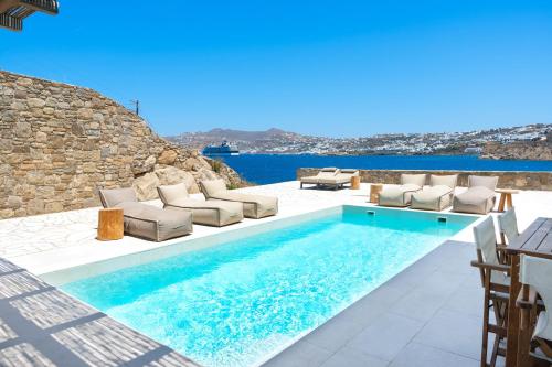 Fotografie z fotogalerie ubytování Villa Myko by the sea v destinaci Ornos