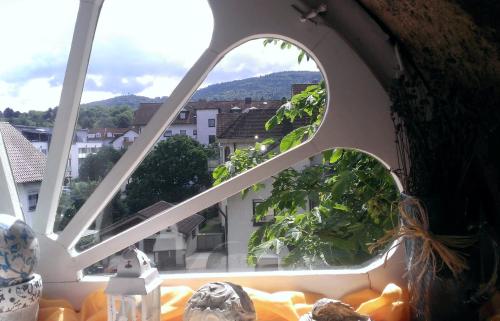 Un balcón o terraza de Ferienwohnung Lavendel