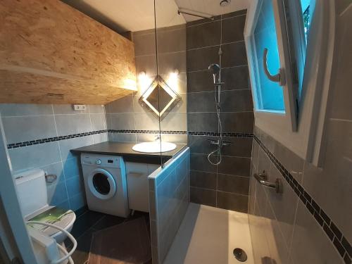 Koupelna v ubytování Appartement Confortable