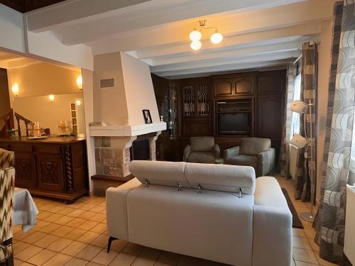 Posezení v ubytování Villa Nina