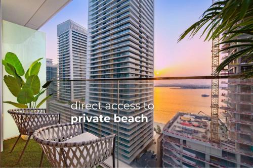SettlerHomes - 14F Ocean View Gem With Private Beach