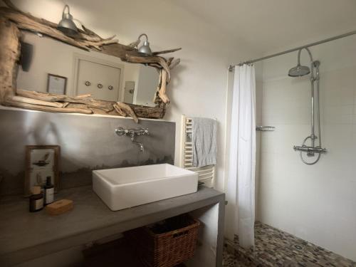 Koupelna v ubytování Villa Paradisiaque en Corse