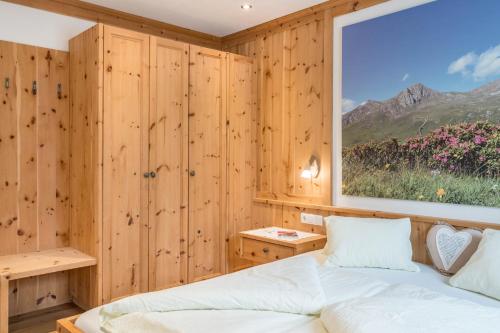 Voodi või voodid majutusasutuse Feldererhof Apt Alpenrose toas