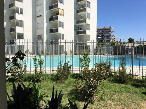 Studio avec Balcon, Piscine et Parking - Arcachon Aiguillon