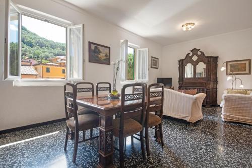 Posezení v ubytování Miriam e Carlo