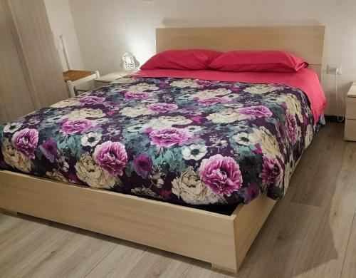 Postel nebo postele na pokoji v ubytování La Casa dei Pioppi