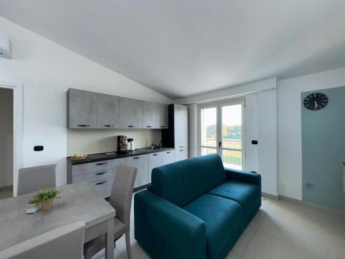 Kuchyň nebo kuchyňský kout v ubytování Alura Apartments